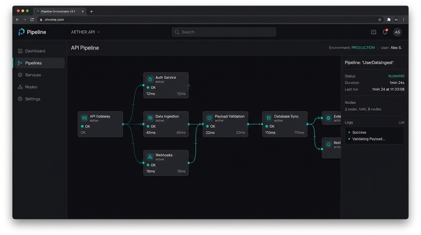 OmniFlow: Enterprise Autonomous Workflow & Data Pipeline