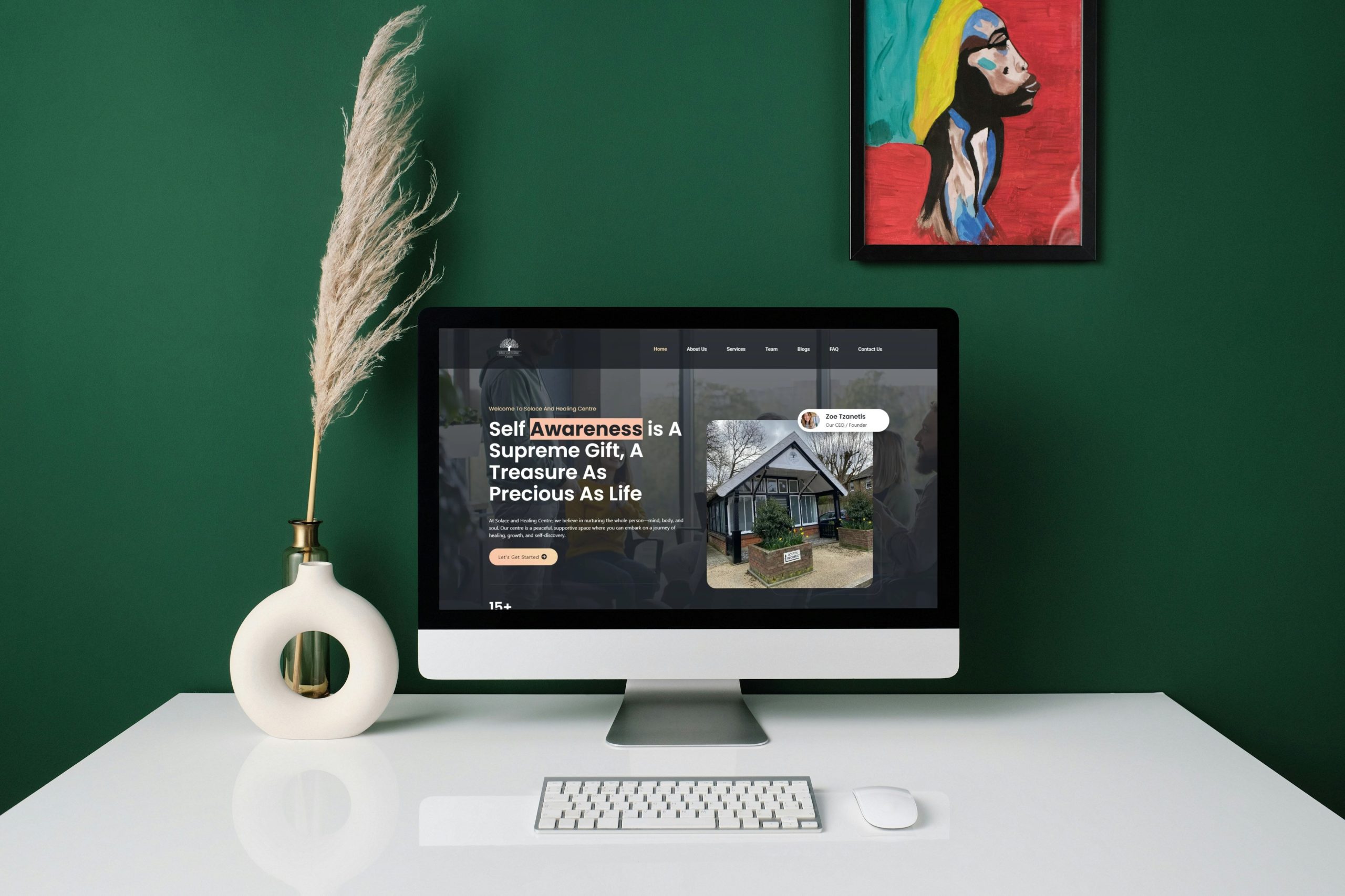 Solace and Healing Centre – Creating a Safe Digital Space