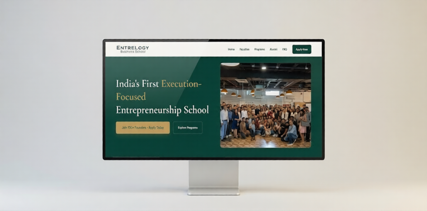 Entrelogy – Startup Education Platform