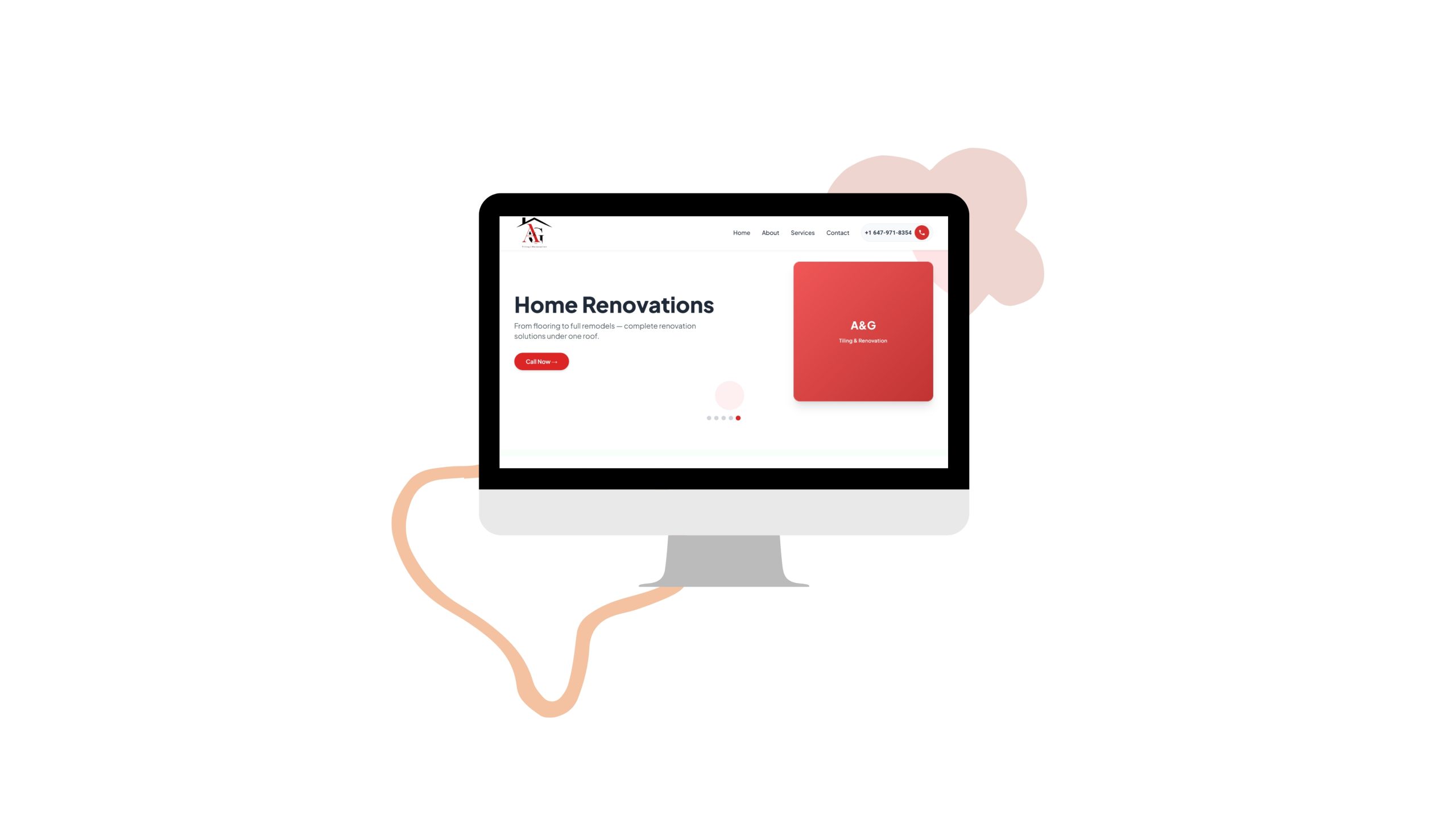 AG Tiling and Renovation – Business Website Design & Development