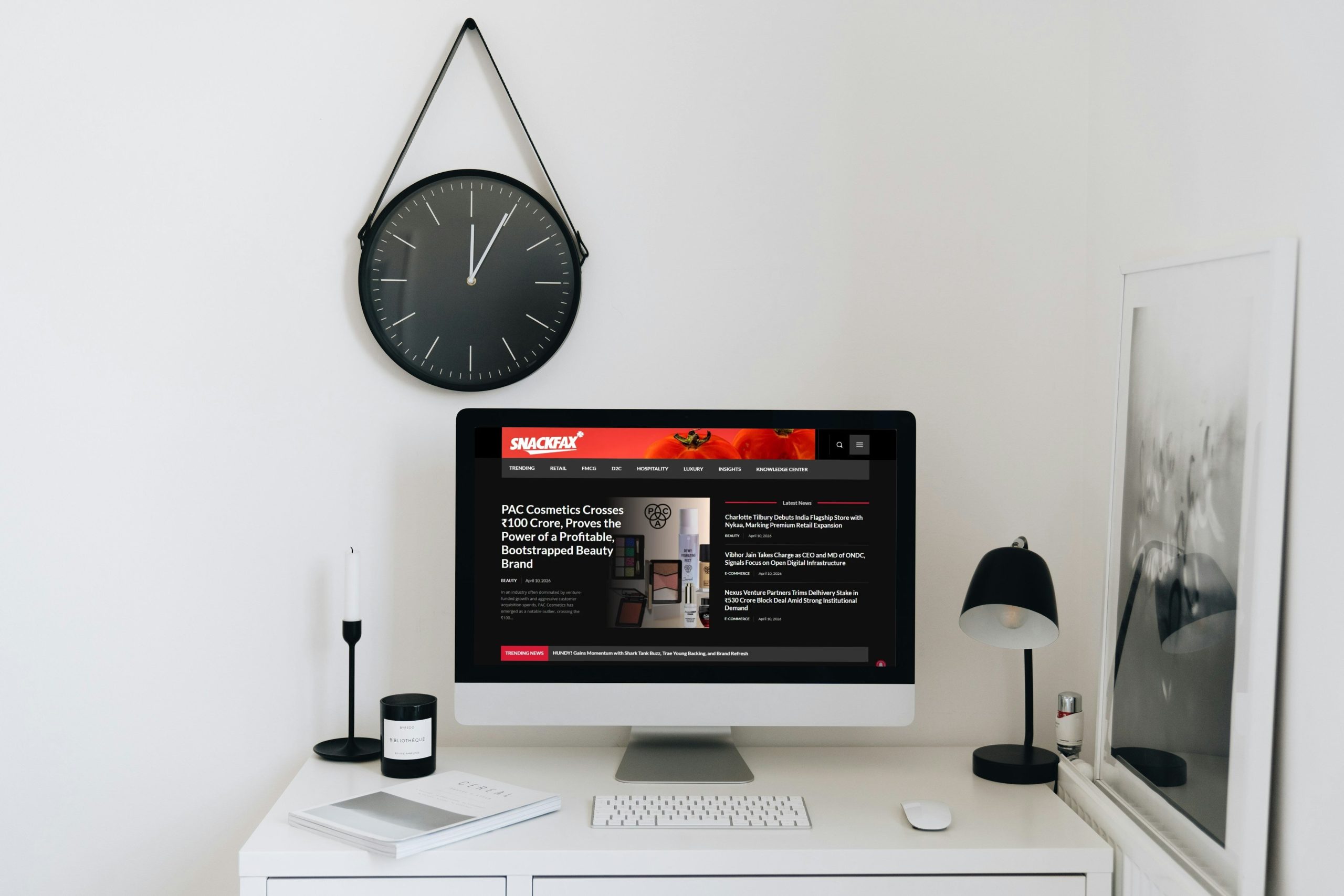 Snackfax – Designing a Digital Food Media Platform