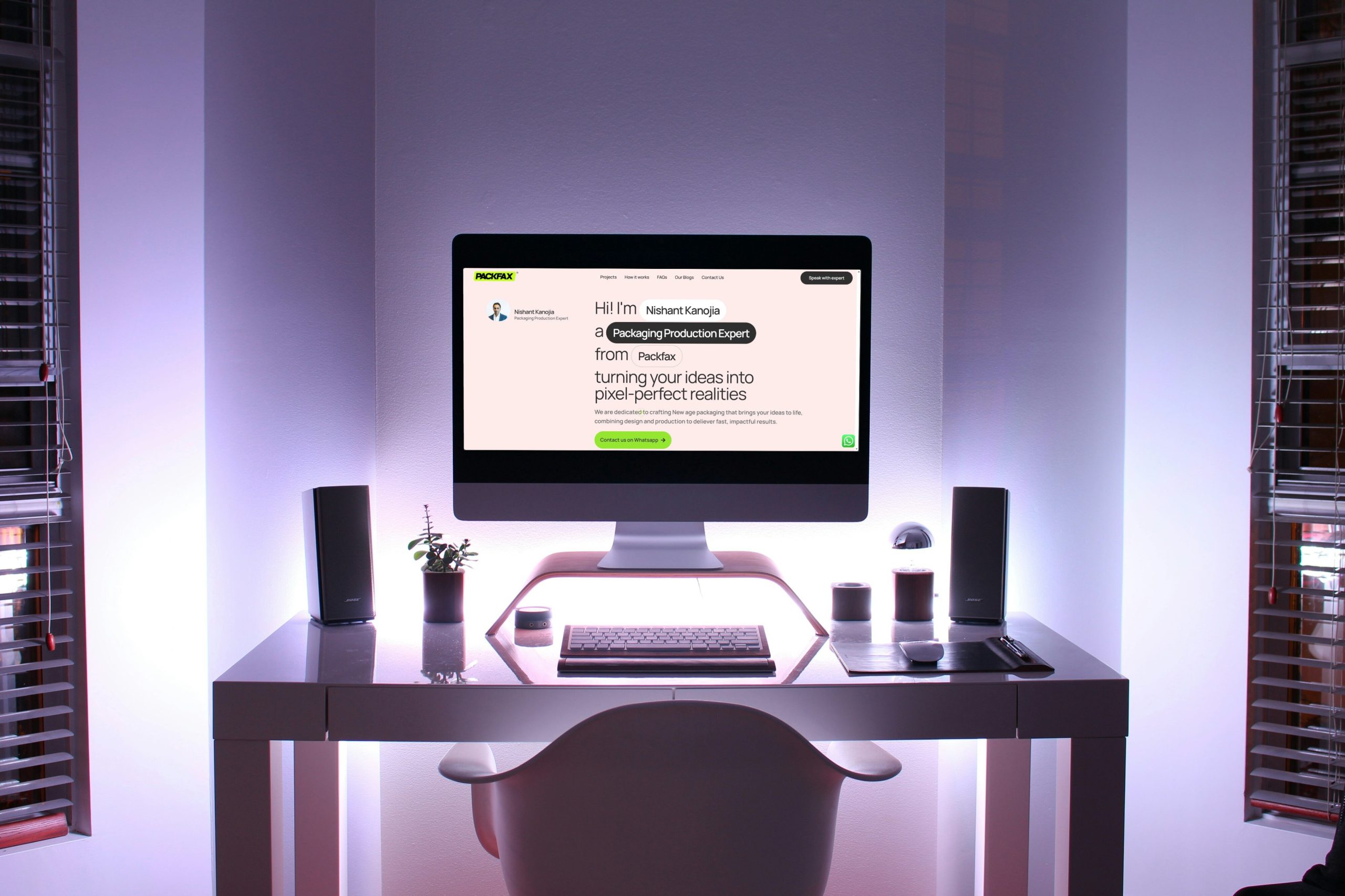 Packfax – Packaging Solutions Website