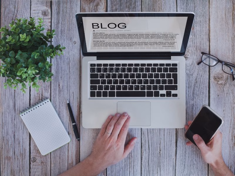 Blog Posts and Articles Futurecept | Blogs Illustration of Writing Blog Posts and Articles for Content Marketing