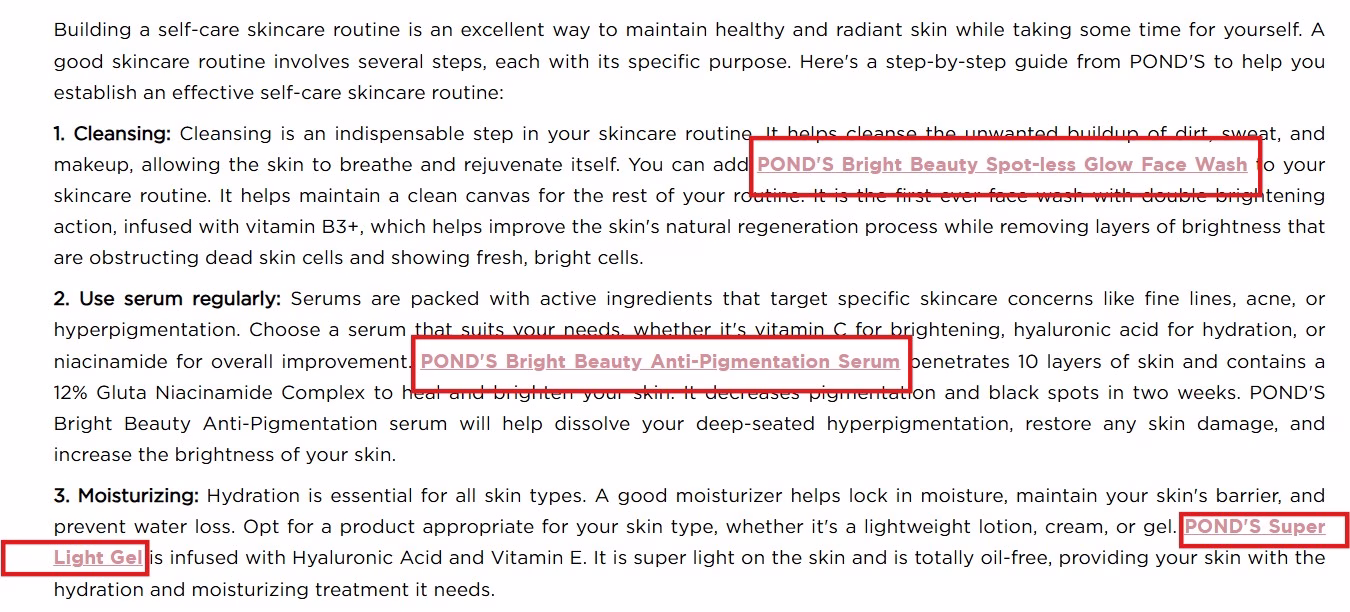 Internal and Backlinking Optimization