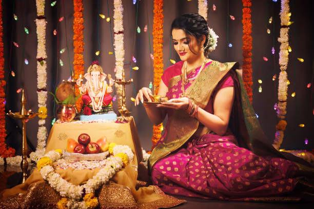 Short Ganesh Chaturthi Status Lines for WhatsApp Social Media Futurecept | Blogs Short Status Line for Ganesh Chaturthi with Festive Background